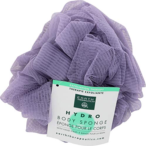 Earth Therapeutics Hydro Body Sponge With Hand Strap - Lavender