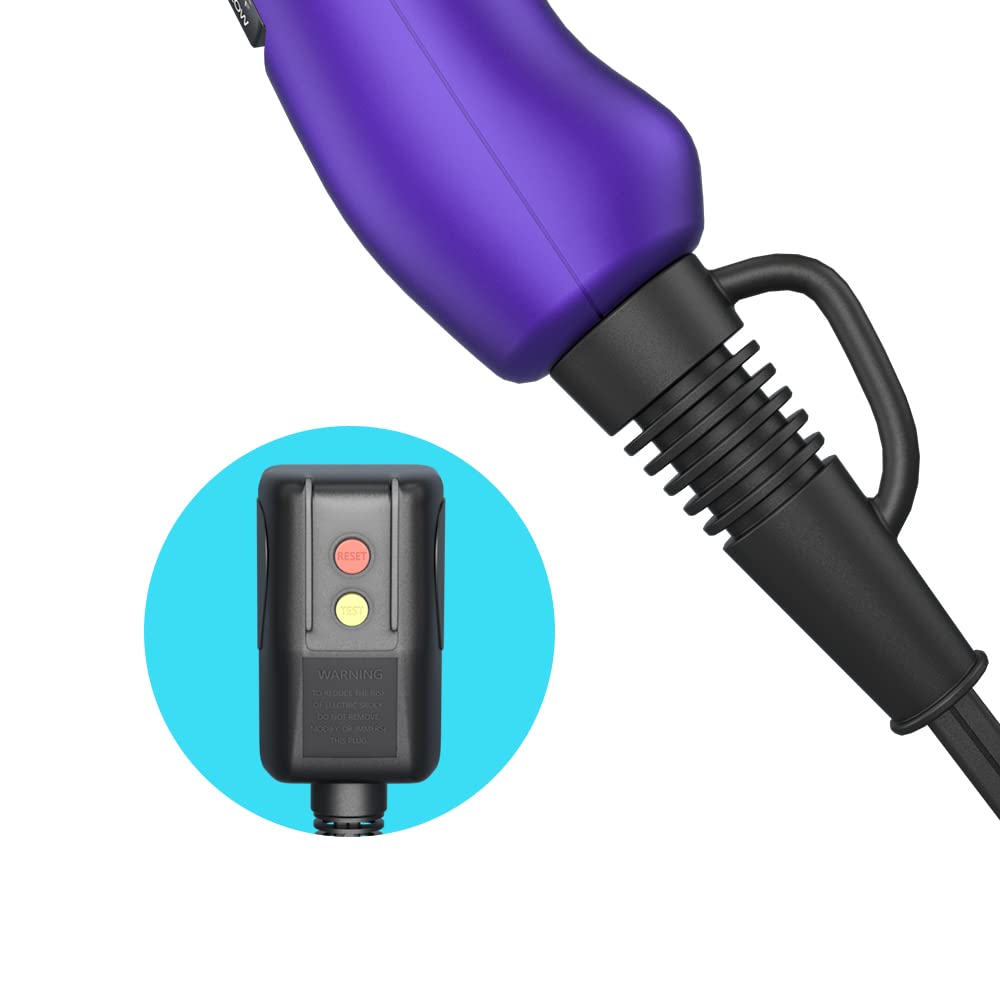 Wazor Lightweight Hair Dryer With Diffuser, Negative Ionic Professional 1875W Blow Dryer With 2 Speed 3 Heat Settings Cool Shot