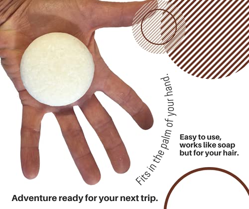 Spiraleaf Whiff Shampoo Bars, X2 Savings, Unscented: Limited Ingredients, No Scents Or Colorings; Concentrated Formula, Made Usa