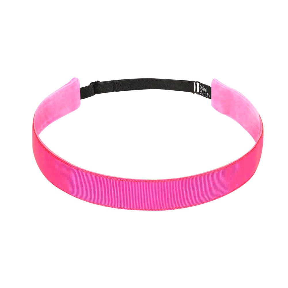 BaniBands Headbands for Women - Non Slip Adjustable Sports Head Bands - Made in USA - Perfect Headband for Active Women Stays in