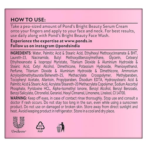 Pond'S White Beauty Anti-Spot Fairness Spf 15 Day Cream, 35G
