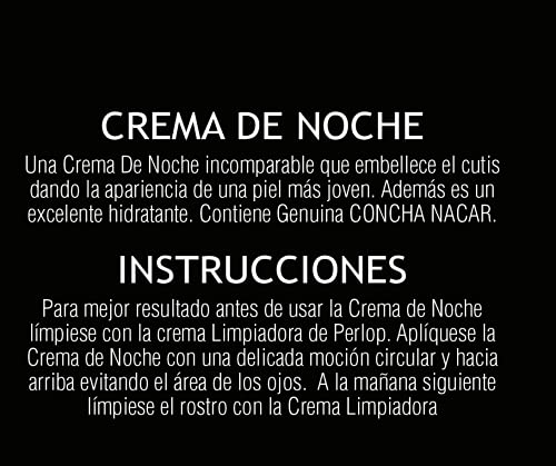 Concha Nacar Crema De Noche No.2, Night Cream 2 oz