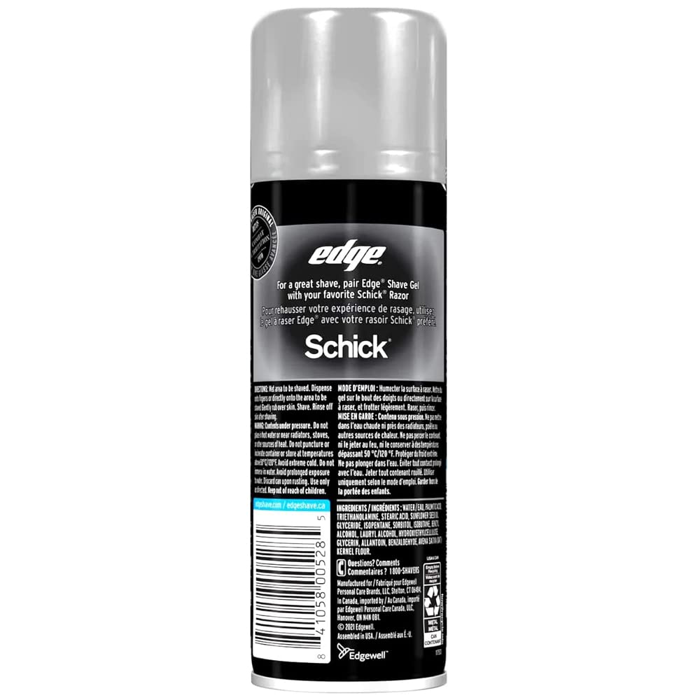 Ultra Sensitive Shave Gel Men Shave Gel By Edge, 7 Ounce
