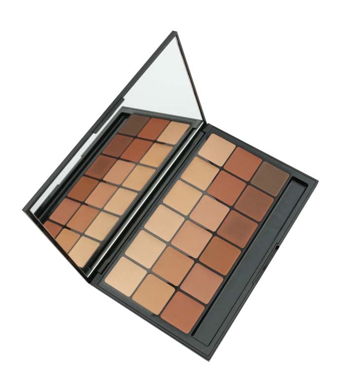 Rcma Vincent Kehoe 18 Part Cream Foundation/Concealer Makeup Palette #10 | Hd Look | Perfect Finish | Professional Makeup For Fi