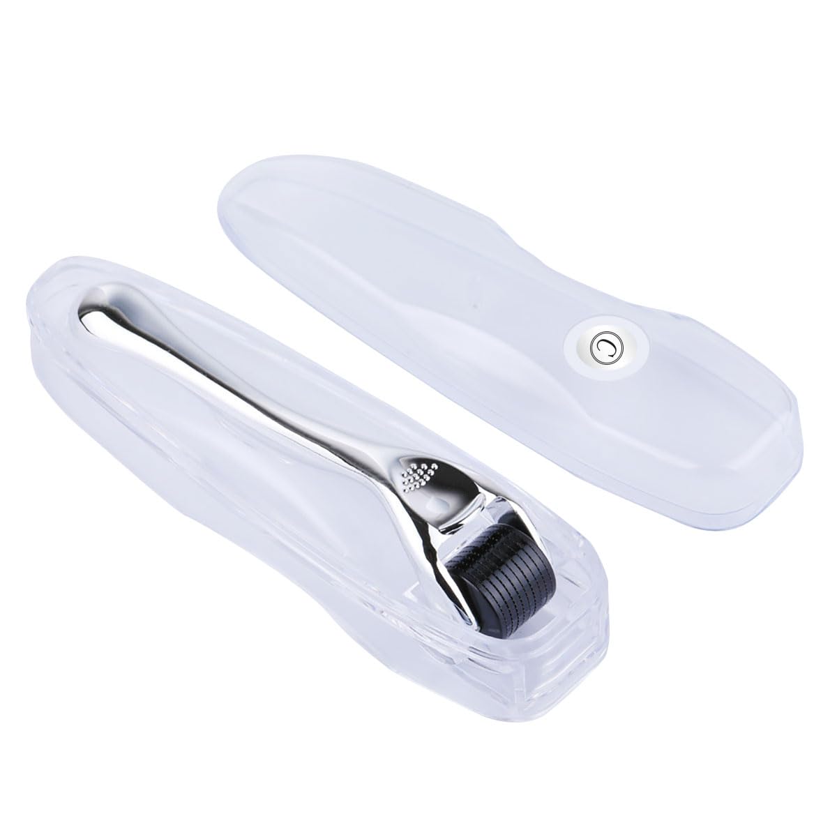 Professional Derma Roller Titanium Micro Needles Roller For Men And Women Microneedling Derma Roller For Home Use - Storage Case