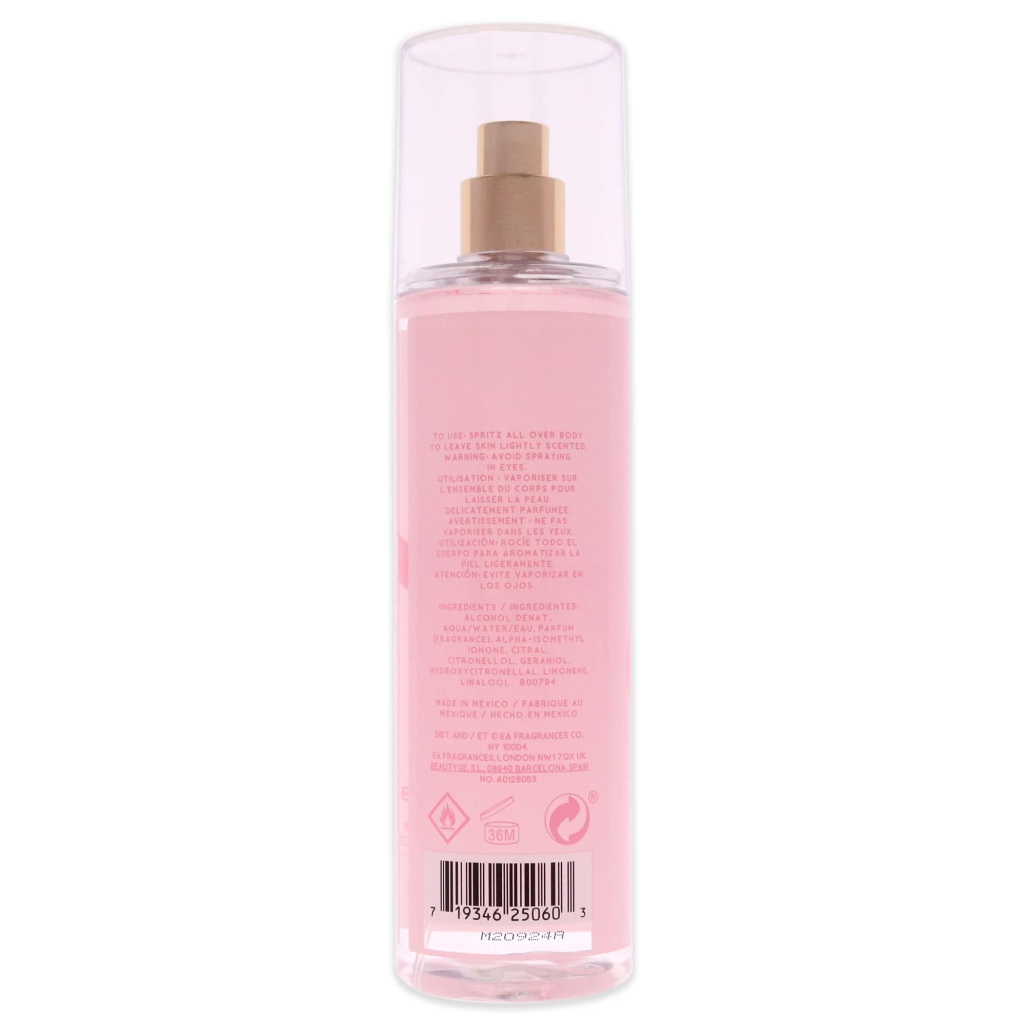 Curve Women'S Perfume Fragrance Mist, Casual Day Or Night Scent, Pink Blossom, 8 Fl Oz
