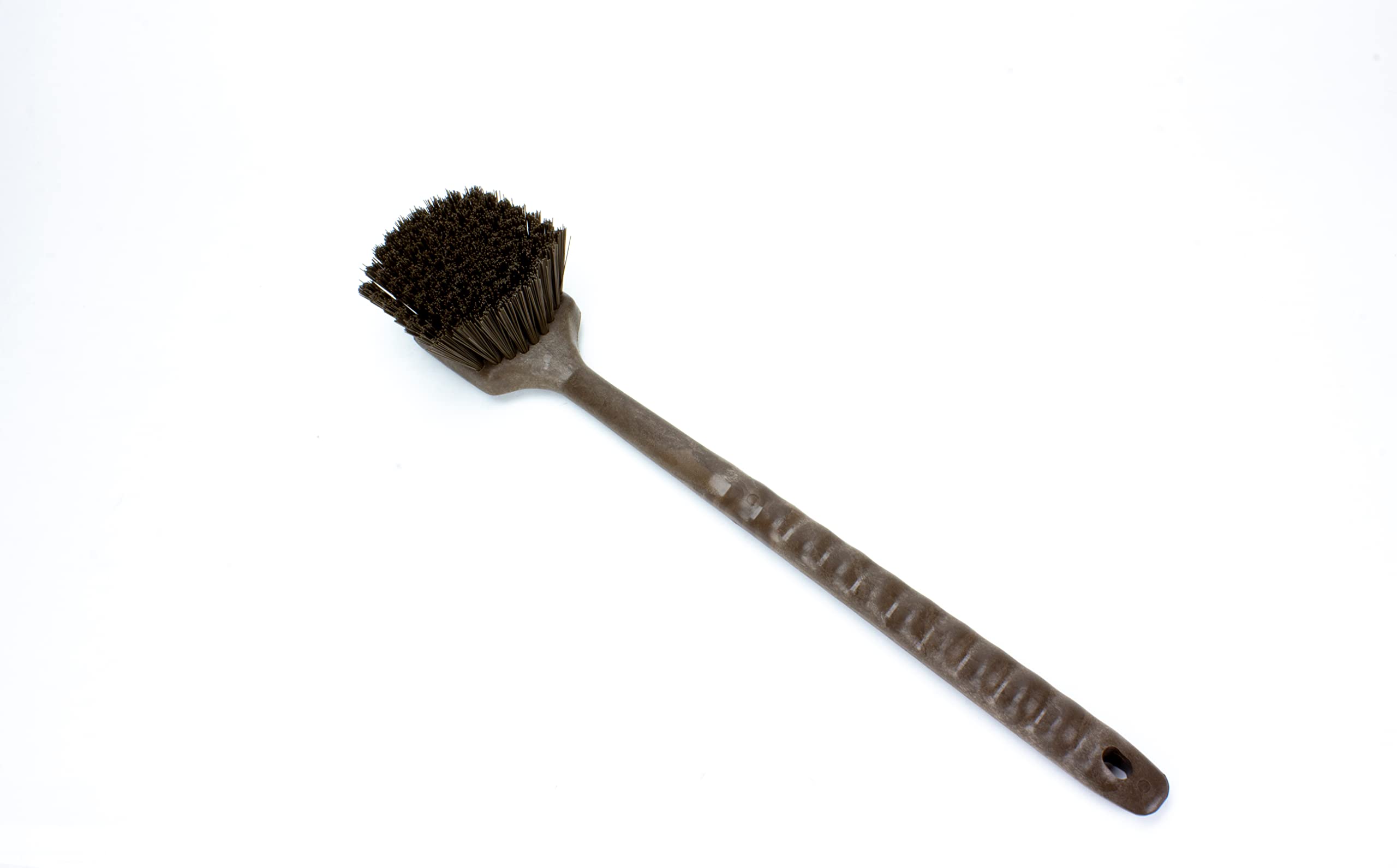 Sparta 40501Ec01 Plastic Large Scrub Brush, Kitchen Brush, Utility Brush With Long Handle For Cleaning, 20 Inches, Brown, (Pack