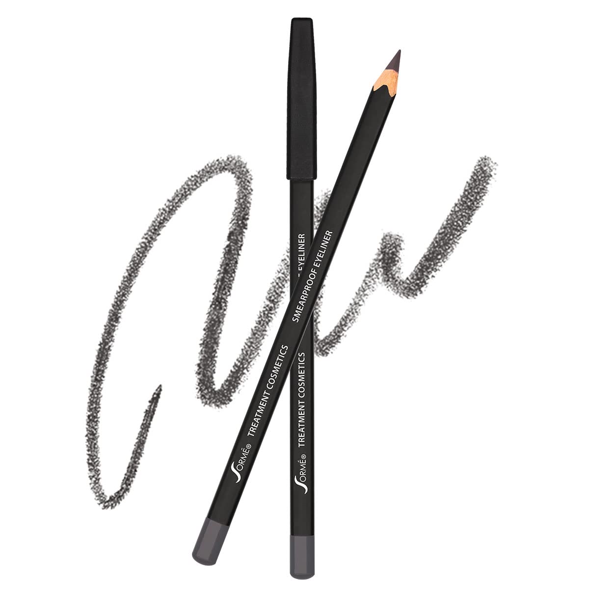 Sorme' Treatment Cosmetics Smear-Proof Eyeliner, Charcoal