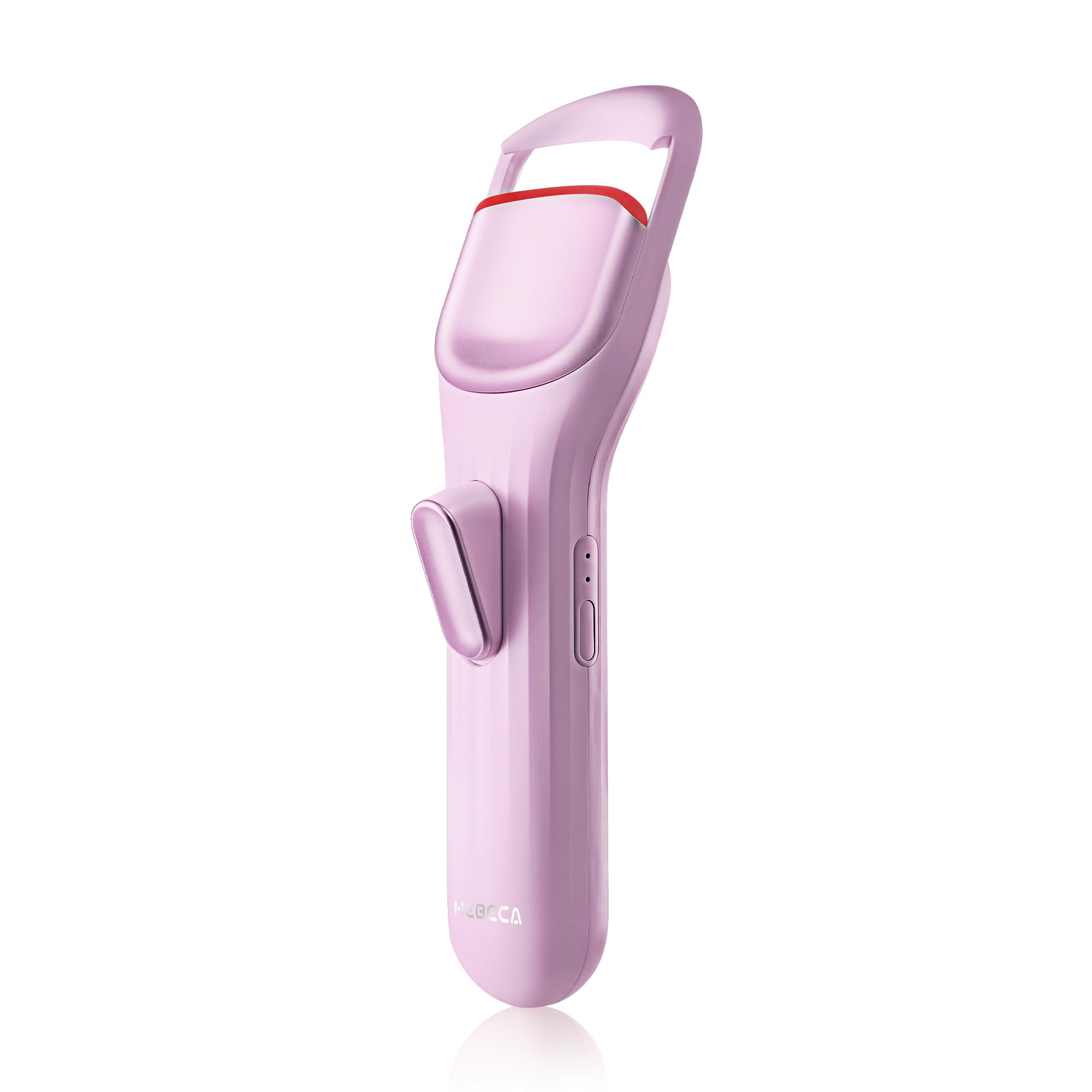 HEBECA Heated Eyelash Curler Professional - Eye Lashes Curler with Innovative Heating Silicone, Electric Eyelashes Curler with 6