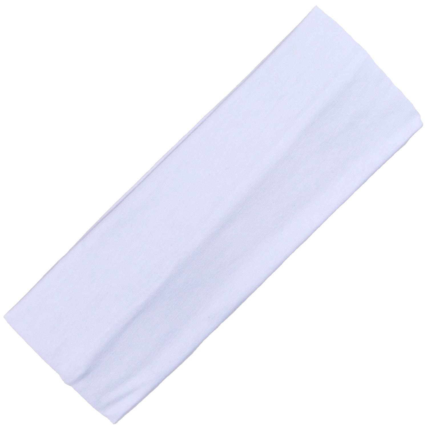 3'' Cotton Headbands Pack Stretch Elastic Yoga Soft and Stretchy Sports Sweatbands Fashion Headband for Teens Women Girls by Ken