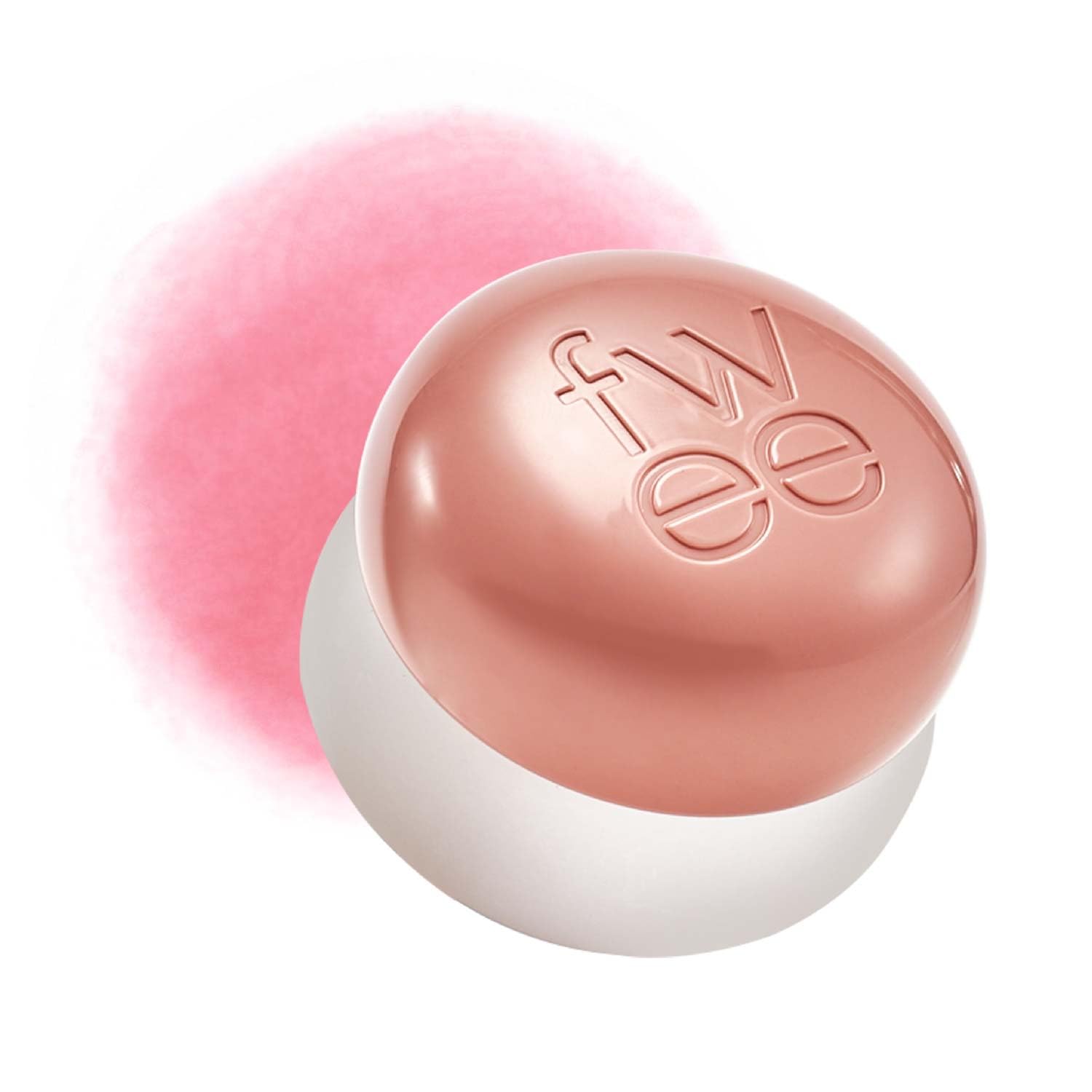fwee Lip&Cheek Blurry Pudding Pot | Just me Moment - Like | Makeup Blush, Buildable Lightweight, Multi-Use Soft Matte Finish | 5