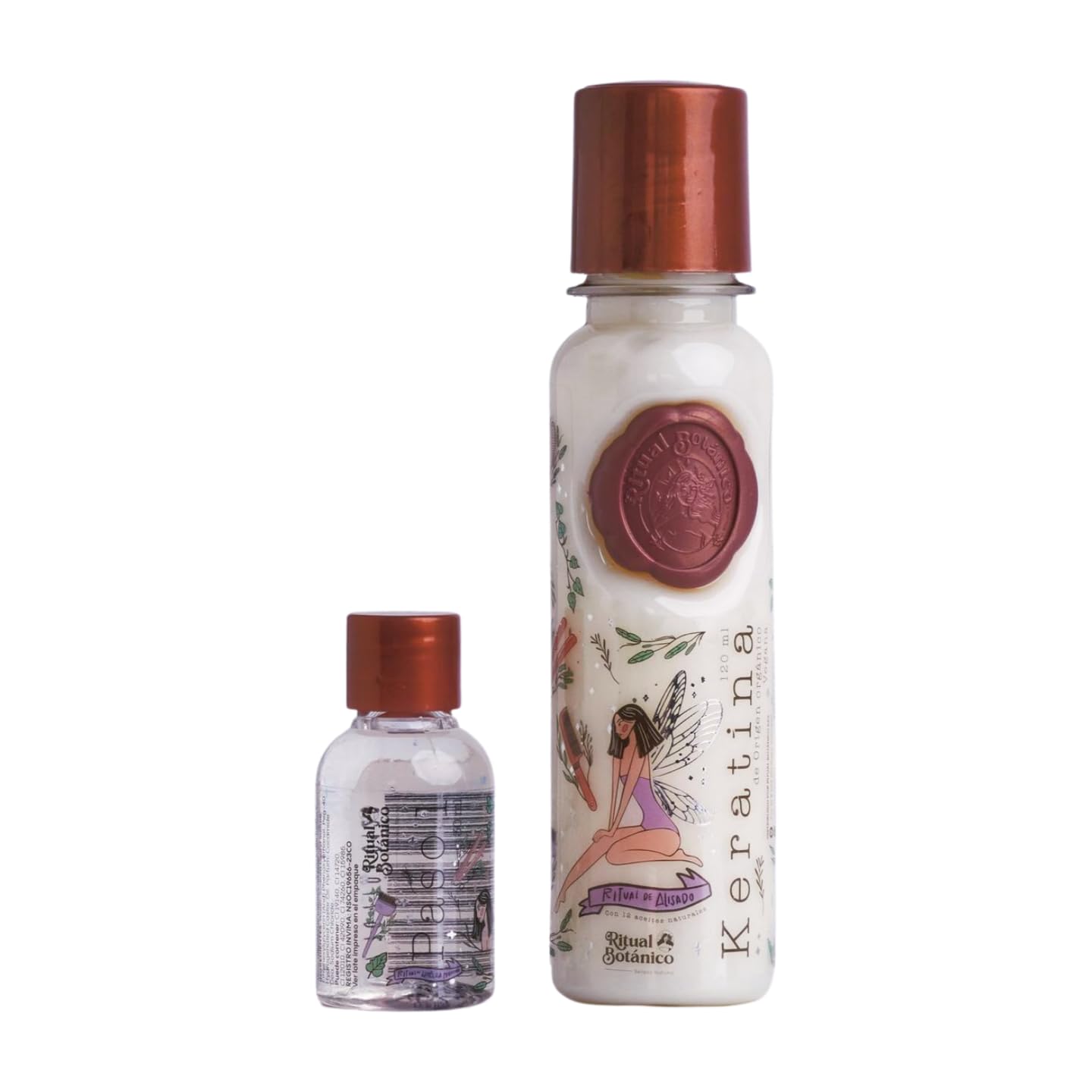 MAIKE AMOUR Keratina, RITUAL BOTANICO 120 ml - Keratin Treatment with 12 Natural Oils and Amino Acids for Shine, Softness and Nu
