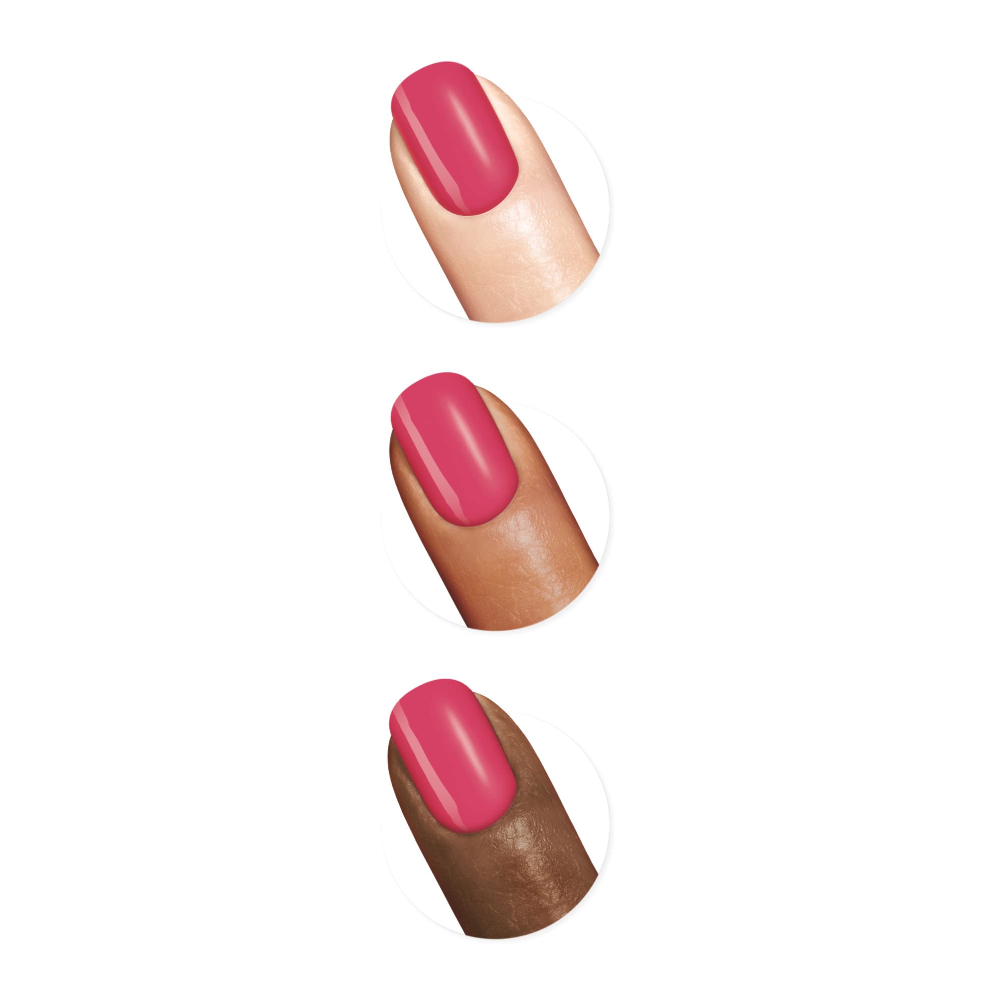 Sally Hansen Insta-Dri Nail Polish, Pink Punch, 0.31 Fl Oz - Fast-Drying, Vibrant Color, Perfect for DIY Manicures