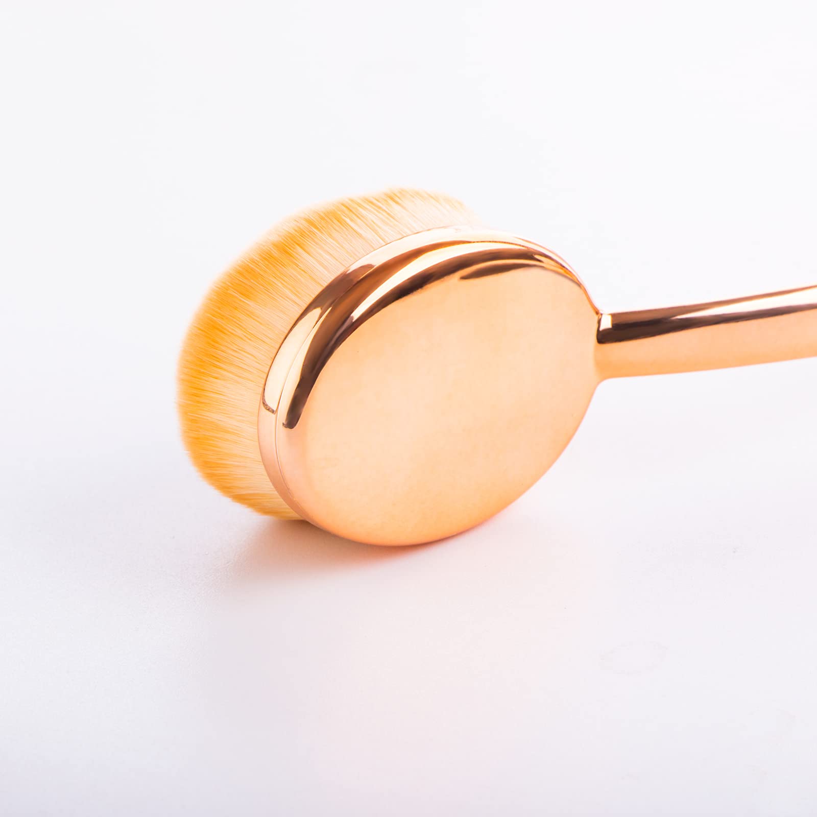 Yoseng Oval Foundation Brush 5 Pcs Toothbrush Makeup Brushes Fast Flawless Application Liquid Cream Powder Foundation With Makeu