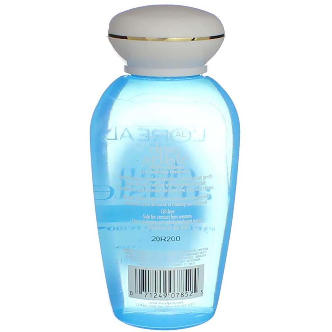 Loreal Clean Artiste Oil-Free Eye Makeup Remover, 4 Oz (Pack Of 2)