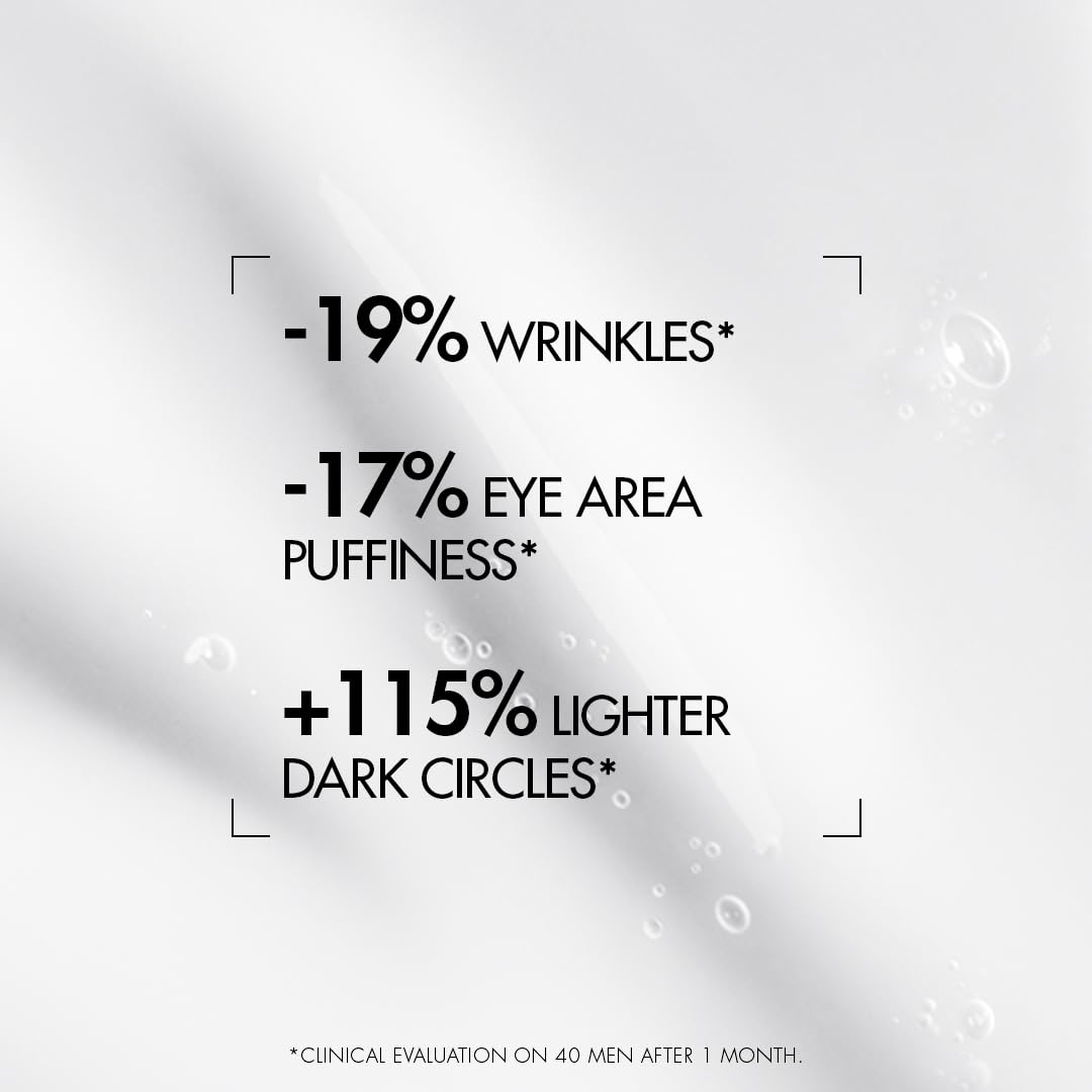 Biotherm Homme Force Supreme Eye Serum For Men, Helps Fight Wrinkles, Dark Circles And Puffy Eyes, Enriched With Blue Algae & Pr