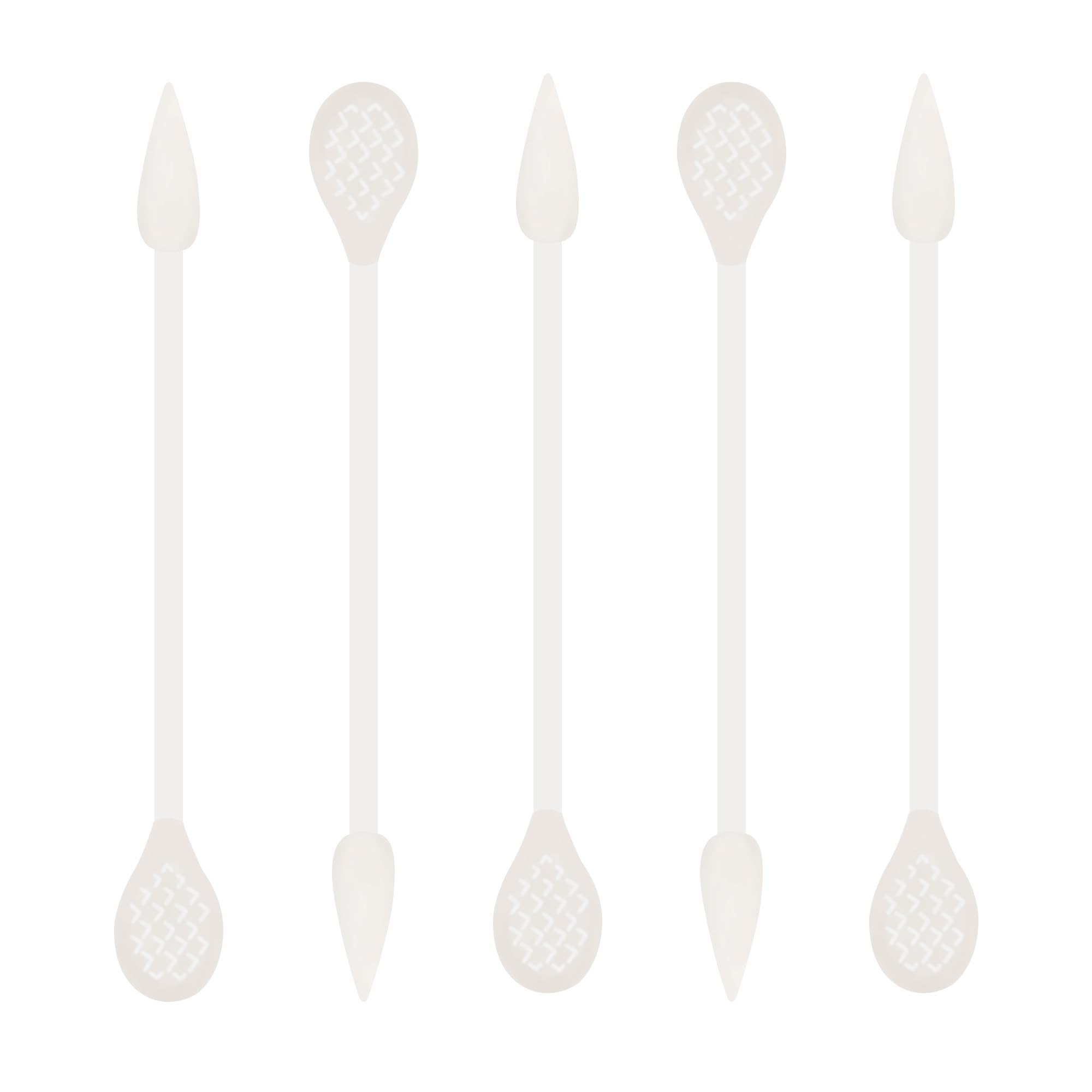 900pcs Precision Cotton Swabs, Pointed&Flattened Tip Cosmetic Applicators
