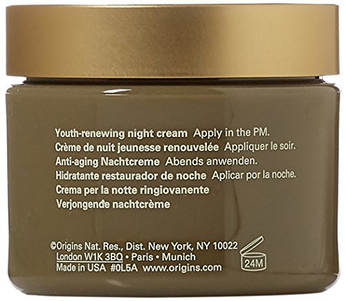 Origins Plantscription Anti-Aging Power Night Cream | Visibly Reduces Fine Lines, 1.7 Fl Oz