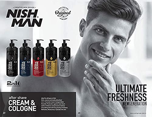 Nishman After Shave Cologne 05 Volcano 400Ml