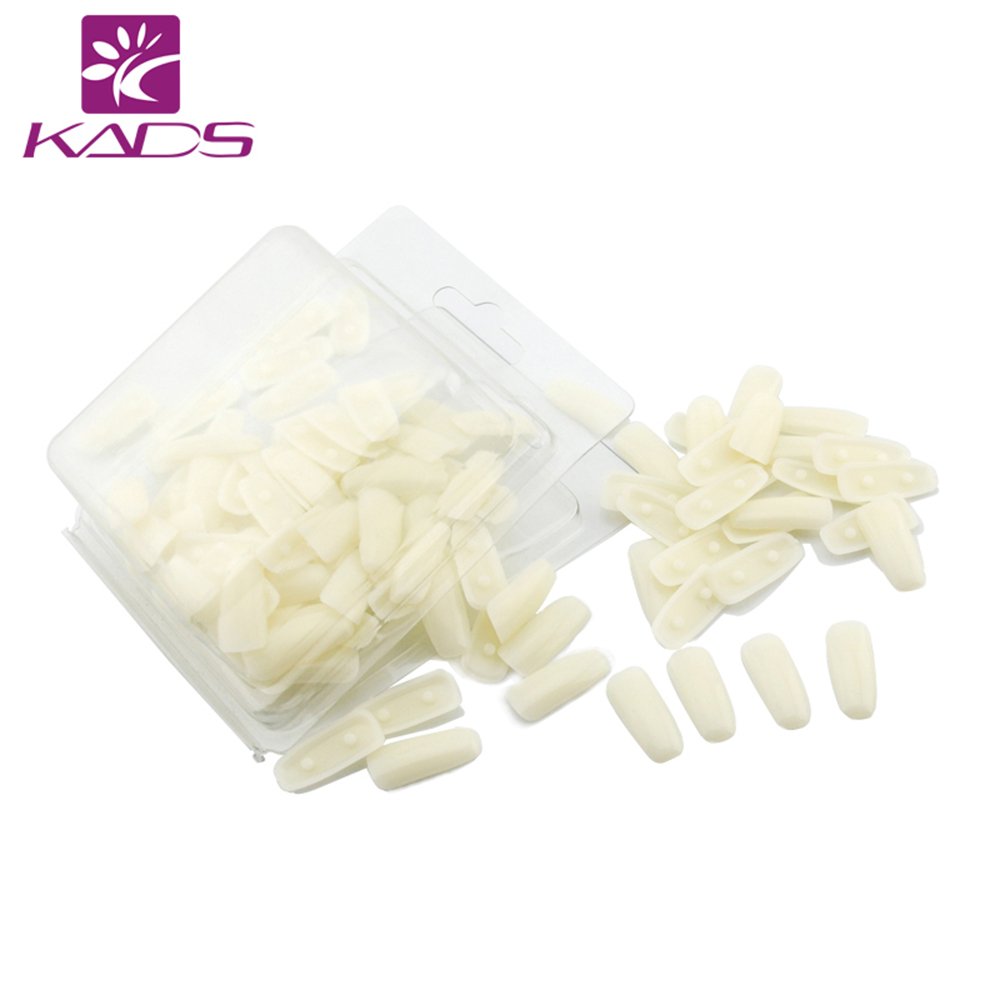 Kads 1Set Nail Practice Stand Nail Training Holder + 100Pcs Practice Nail Tips Salon Manicure Nail Art Beauty Tools
