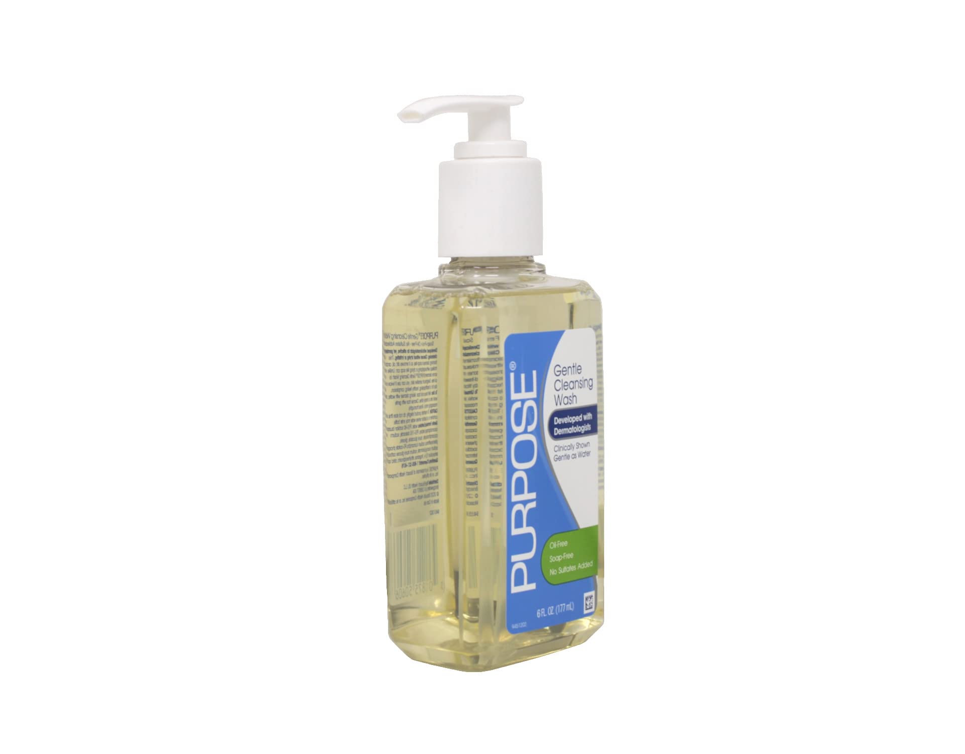 Purpose Gentle Cleansing Wash, 6-Ounce Pump Bottle (Pack Of 2)