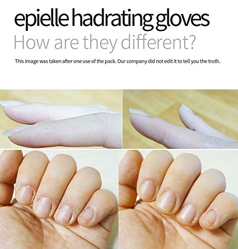 Epielle Moisturizing Hand Masks (Gloves 6pk) for Dry Hands Spa Masks | Sunflower Seed Oil + Avocado Oil + Vitamin E, Beauty Gift