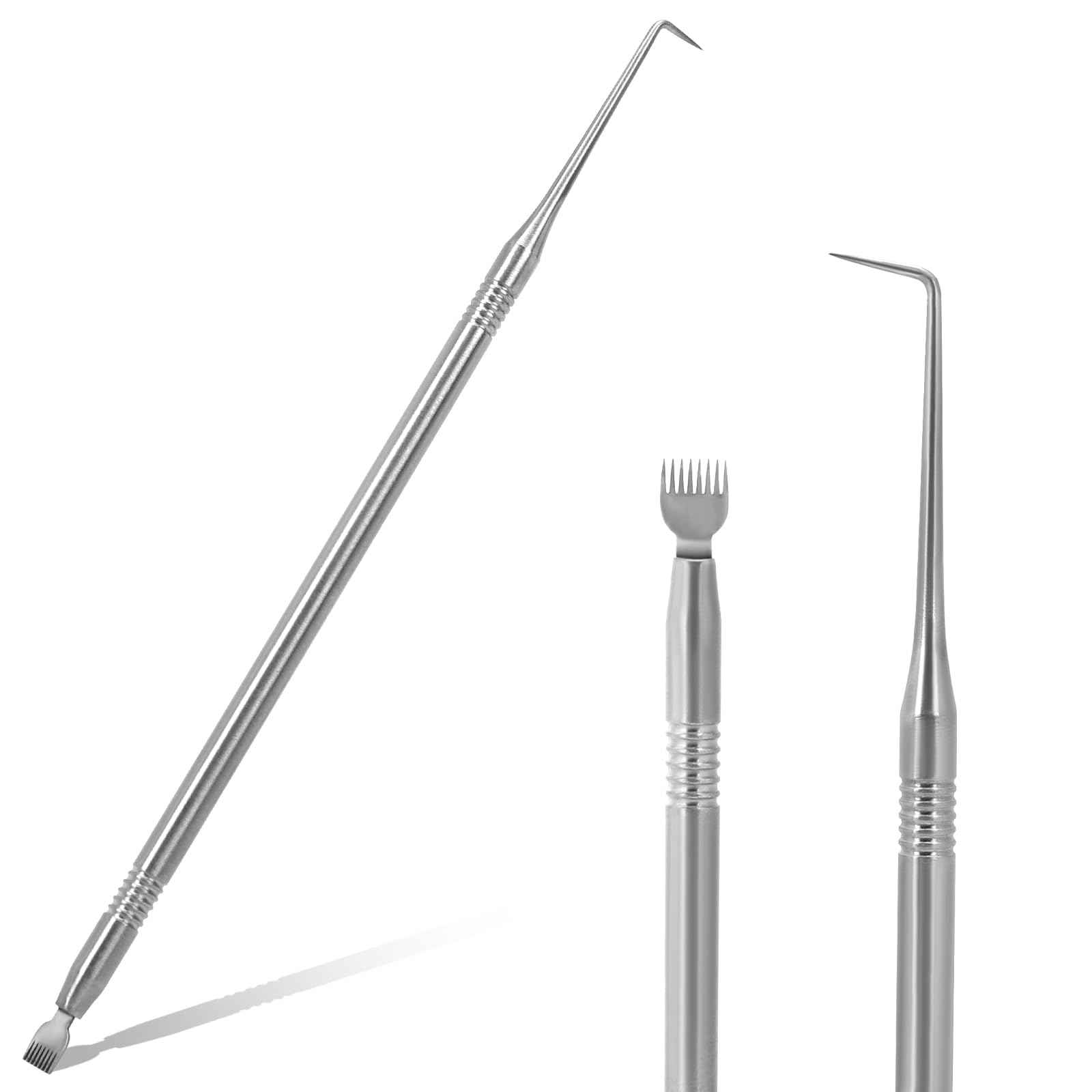 2 in 1 Lash Lift Tool,Lash Lift and Tint Kit Professional Eyelash Separator Tool with Comb Stainless Steel Lash Perming Brush La