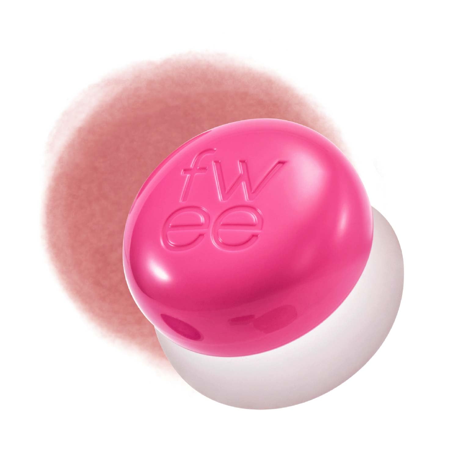 fwee Lip&Cheek Blurry Pudding Pot | Blushed Moment - Skirt | Makeup Blush, Buildable Lightweight, Multi-Use Soft Matte Finish | 