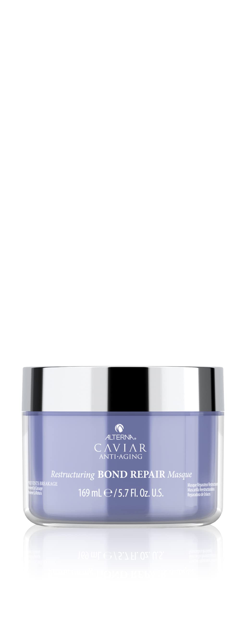 Alterna Caviar Anti-Aging Restructuring Bond Repair Masque, 5.7 Ounce | Strengthens & Protects Damaged Hair , 5.68 Fl Oz (Pack o