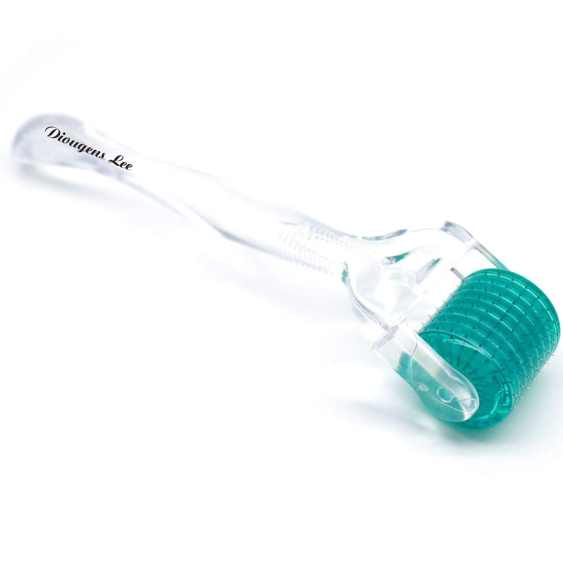 Derma Roller For Beard - Diougens Lee 540 Titanium Microneedling Roller For Face Body - With Storage Case