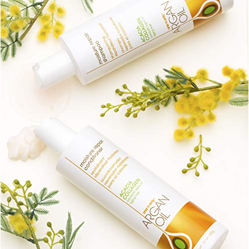 One N Only Argan Oil Moisture Repair Conditioner, Helps Detangle And Smooth Damaged Hair Cuticle To Improve Structure, Improves