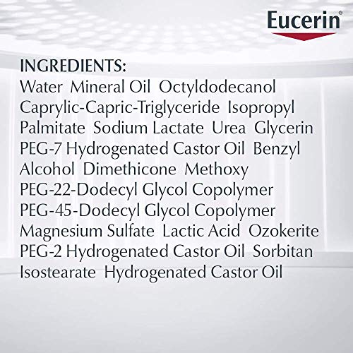 Eucerin Intensive Repair Body Lotion, Lotion For Very Dry Skin, 16.9 Fl Oz Pump Bottle