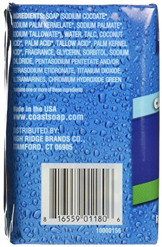 Coast Bath Bars Original Blue 3 Bar Soap, 12 Oz