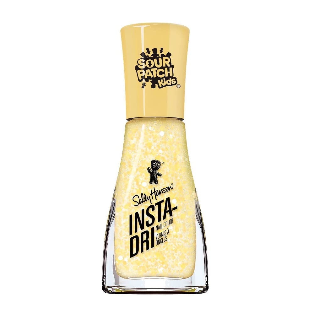 Sally Hansen Insta-Dri Nail Polish, Sour Patch Kids, 756 Oh My Gourd, Yellow, 0.31 Fl Oz - Fast-Drying Formula for Vibrant Color