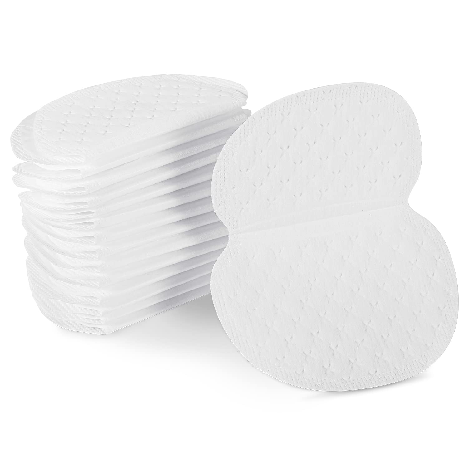 100 Pcs Underarm Sweat Pads, Armpit Sweat Pads for Women and Men, Disposable Underarm Shields Pads for Clothing Sweating Comfort