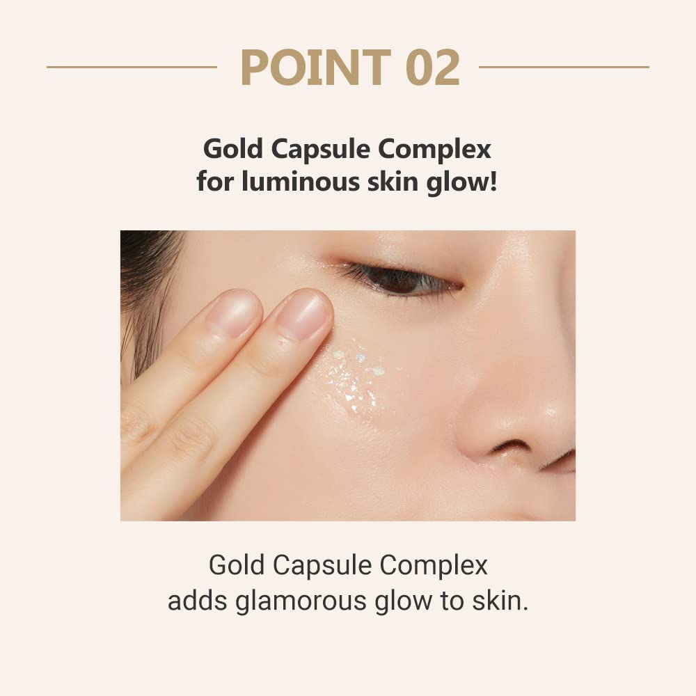 Etude Glow On Base Oil Volume 30Ml (21Ad)| All-In-One Makeup Oil Volume Glowing Base With A Long-Lasting Effect And Dewy Finish