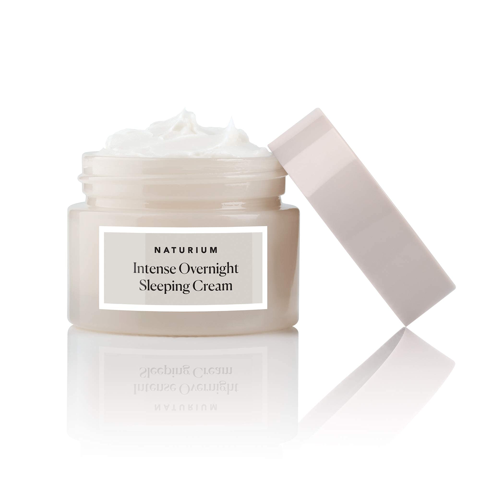 Naturium Intense Overnight Sleeping Cream, Hydrating & Anti-Aging Face Moisturizer, 1.7 Oz