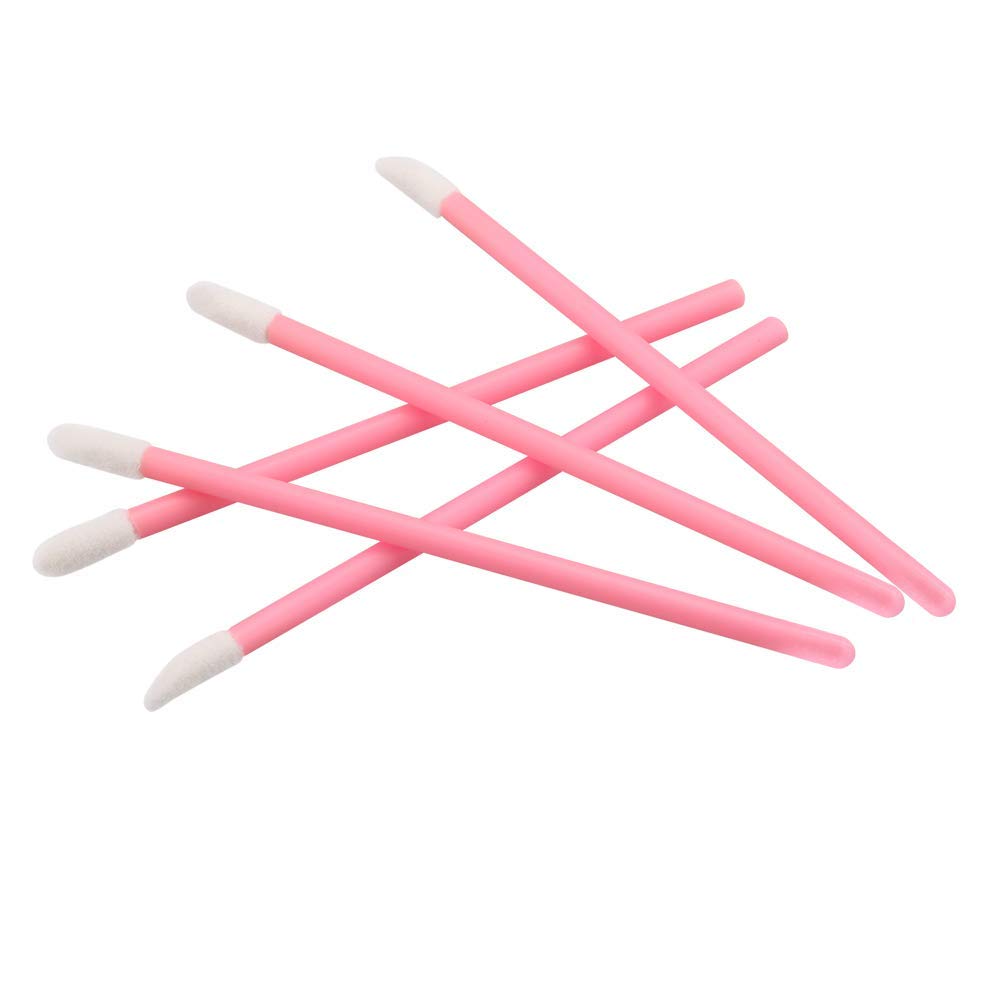 100Pcs Lip Gloss Applicators, Disposable Lip Brushes Lip Gloss Applicators Lipstick Gloss Wands Applicator Perfect Makeup Tool K