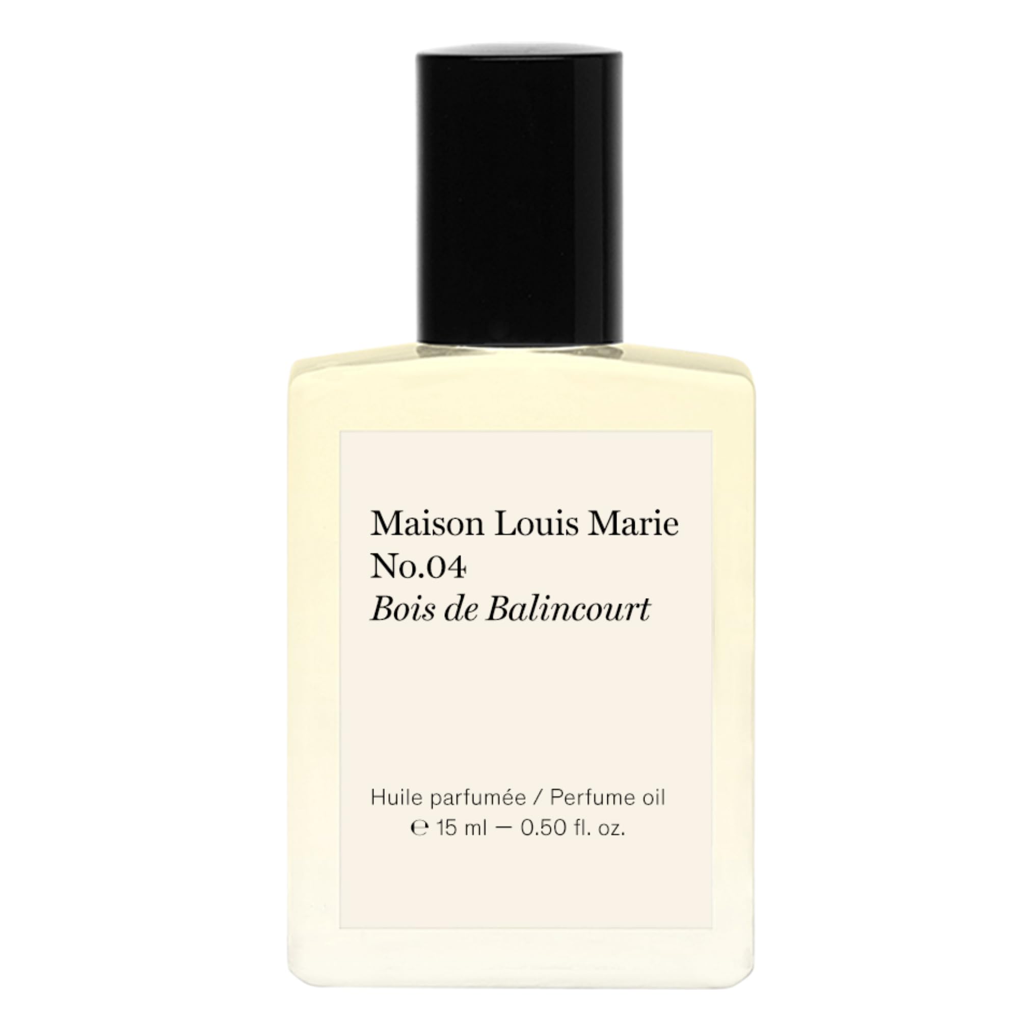 Maison Louis Marie - No.04 Bois de Balincourt Natural Roll-On Perfume Oil | Luxury Clean Beauty + Non-Toxic Fragrance (0.5 fl oz