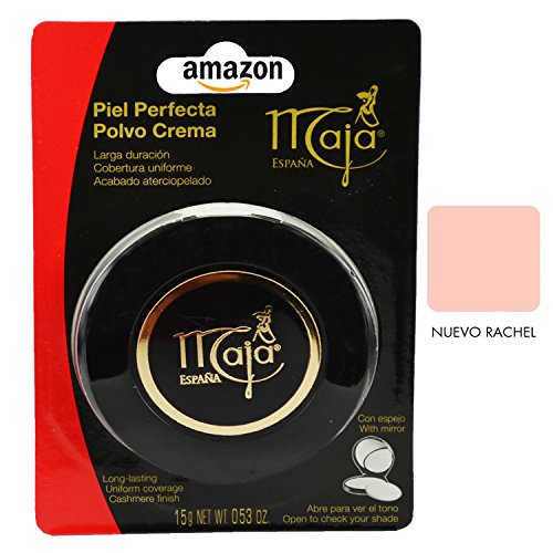 Maja Cream Powder Nuevo Rachel .53 Oz. With Mirror-Polvo Crema Compacto Con Espejo