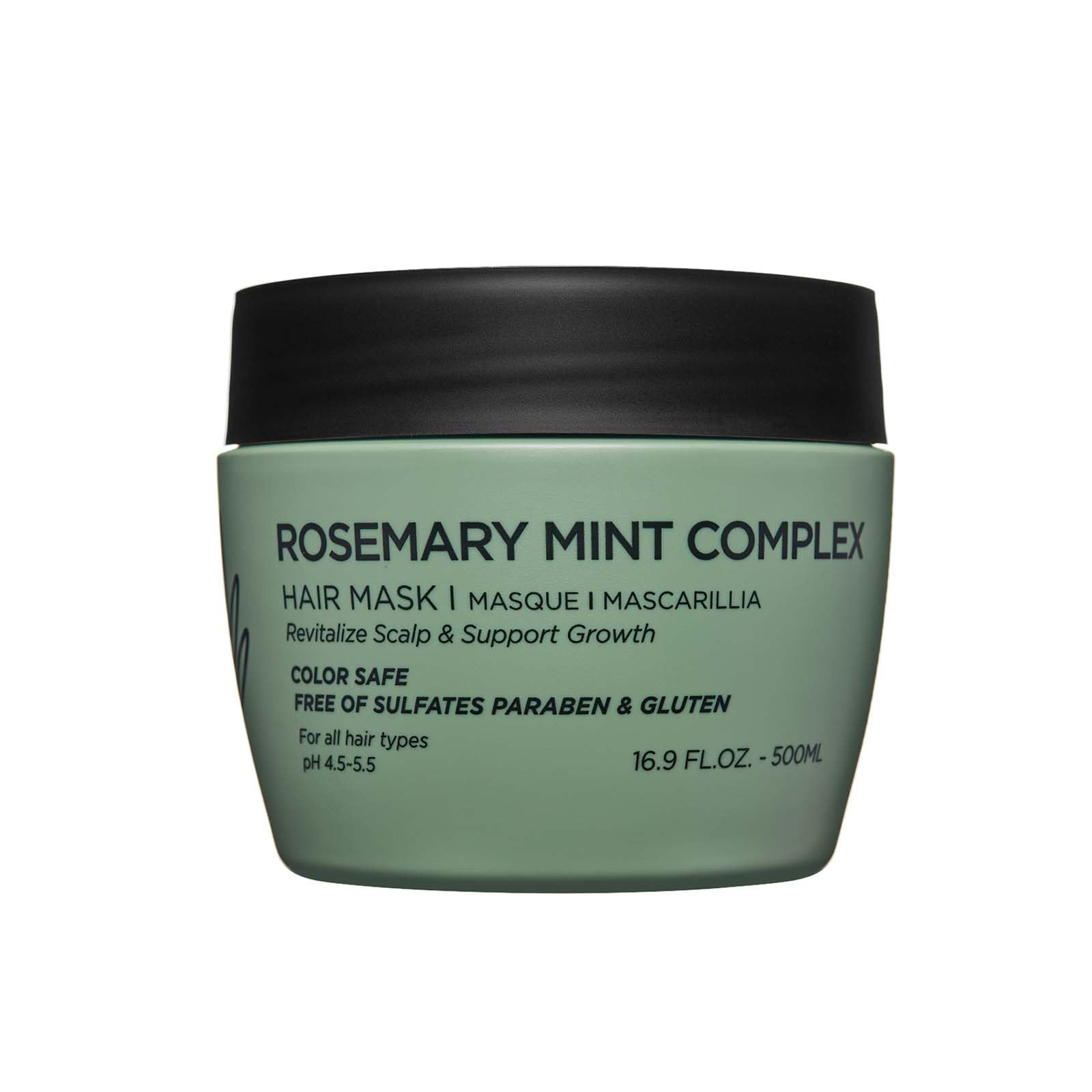 Luseta Rosemary Mint Hair Mask for Dry Damaged Hair Strengthening Hair Treatment for Thinning Hair Deep Nourishment for Split En