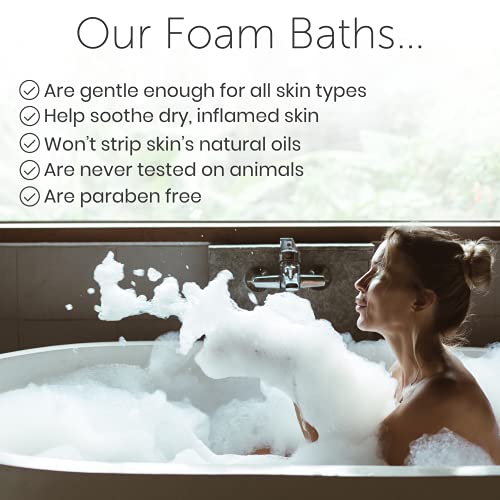 Perlier White Musk Bath Cream - Natural & Calming Aromatherapy Bubble Bath For Women And Men - Rich Foaming Formula Provides Dee