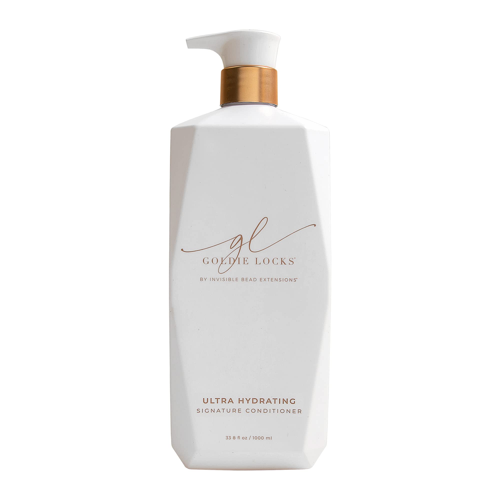 Goldie Locks Ultra Hydrating Signature Conditioner, Safe For Hair Extensions & Color Treated Hair, Moisturizing, Mends Split End
