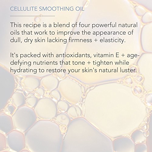 Pure Body Naturals cellulite Massage Oil, 8 fl oz  100% Natural cellulite Oil for Thighs and Butt  chemical Free cellulite Oil M