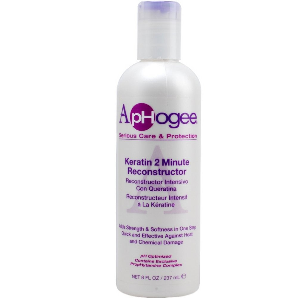 Aphogee Keratin 2 Minute Reconstructor, 8 Oz (Pack Of 2)