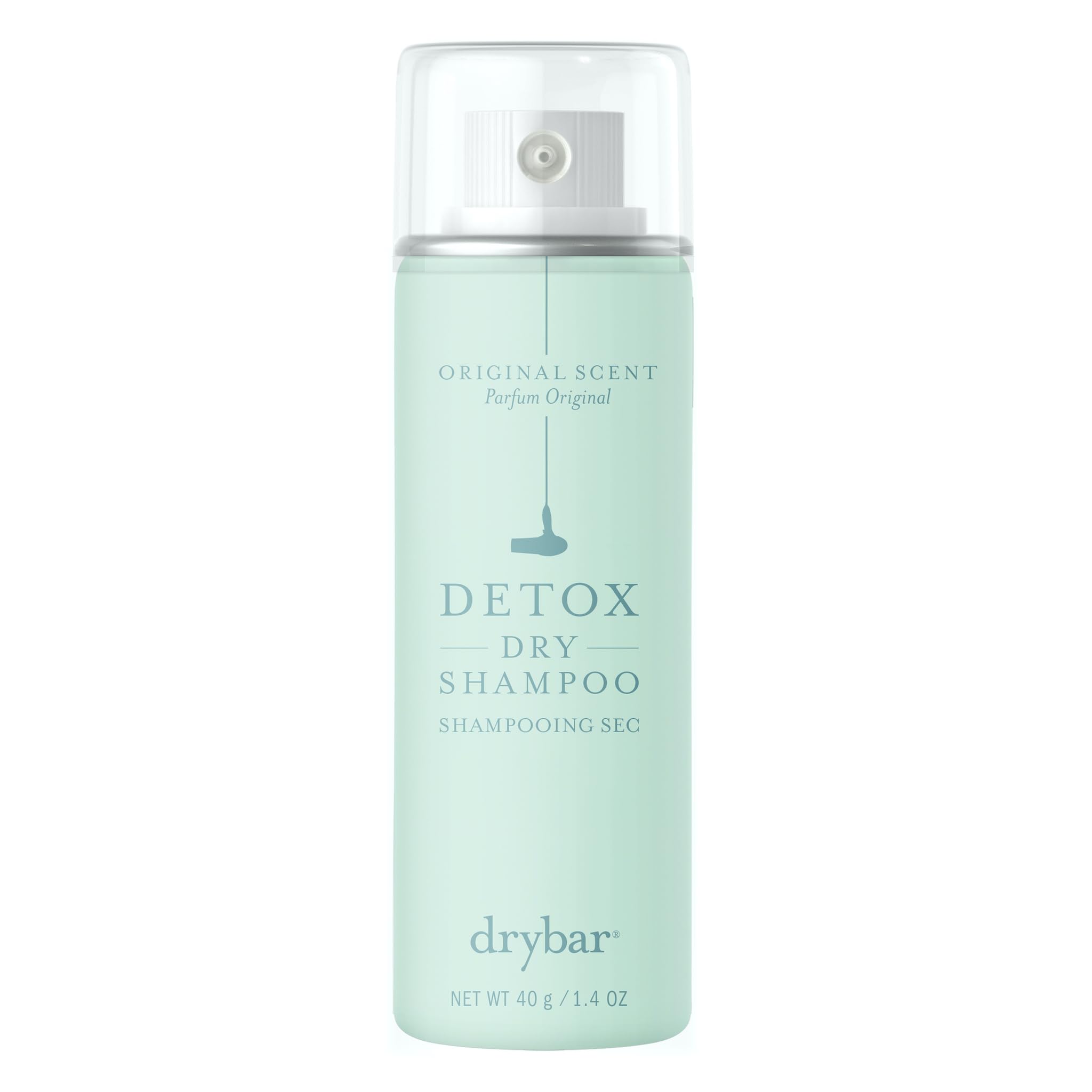 Drybar Detox Dry Shampoo Original Scent - Travel Size | Absorbs Excess Oil, Leaves Hair Looking and Feeling Clean & Refreshed wi
