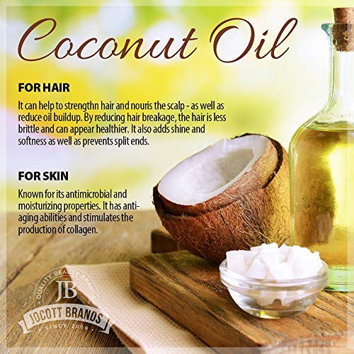 Oliology Coconut Oil Curl Cream - Defines & Enhances Curls & Waves | Botanically Infused | Conditions & Reduces Frizz | Made in