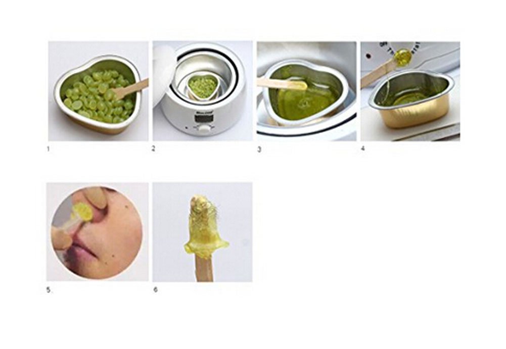 100 Pcs Large All Natural Wax Applicator Sticks Eyebrow Nose Hair Removal Ice Cream And Mask Sticks Applicator