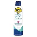 Banana Boat Spf#50+ Simply Protect Sensitive 6 Ounce Spray (Pack Of 2)