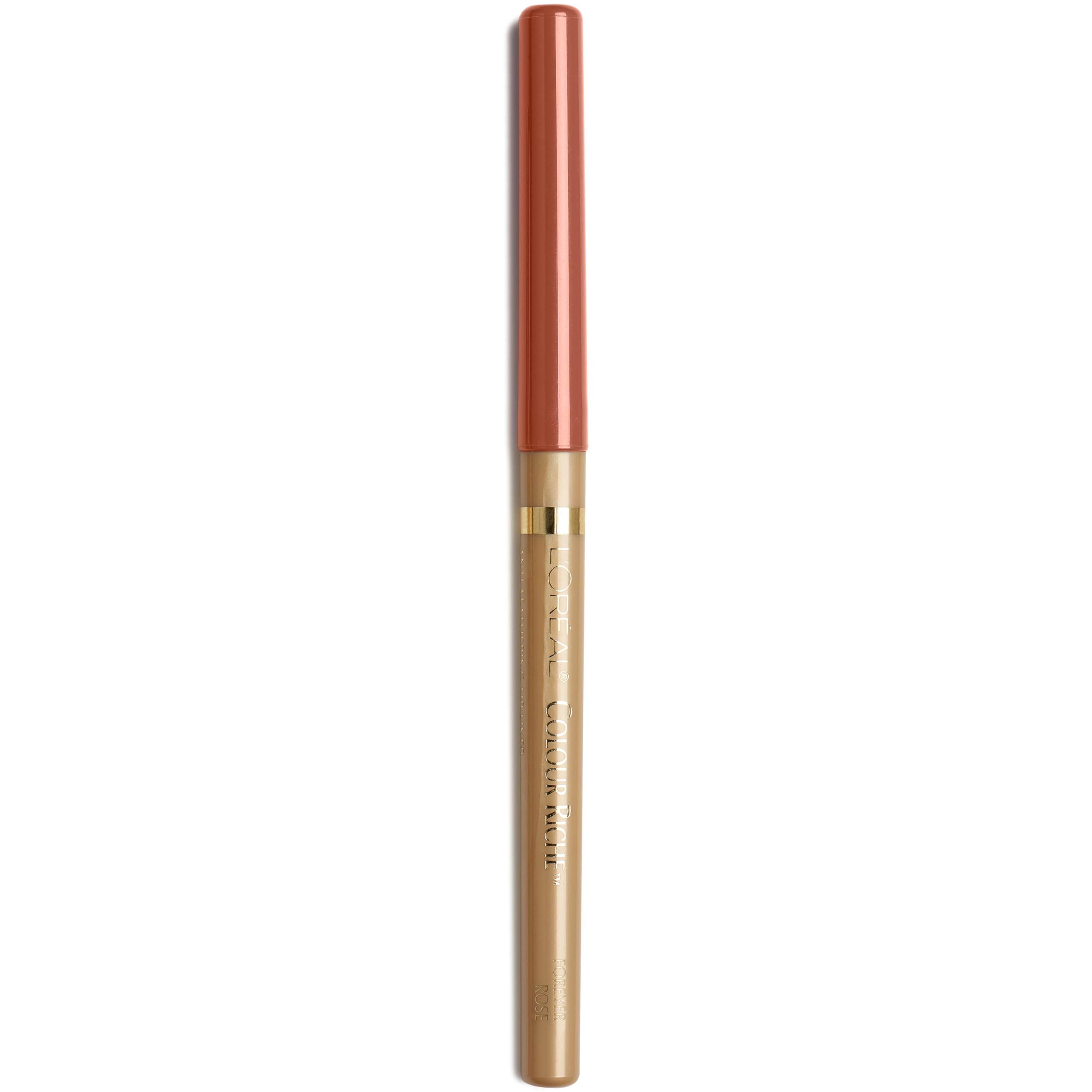 L'Oreal Paris Colour Riche Lip Liner Pencil, Creamy Lip Liner with Omega 3 and Vitamin E, 721 Forever Rose (Deep Berry Rose)